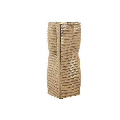 Vrč Home ESPRIT zlatan Aluminij Apstraktno moderan 17 x 15 x 33 cm Cijena