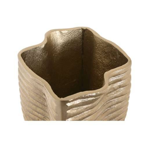 Vrč Home ESPRIT zlatan Aluminij Apstraktno moderan 17 x 15 x 33 cm Cijena