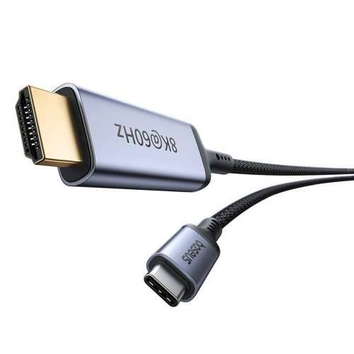 Kabel USB-C u HDMI Baseus B0063370G111-00 Crna 1,5 m Cijena