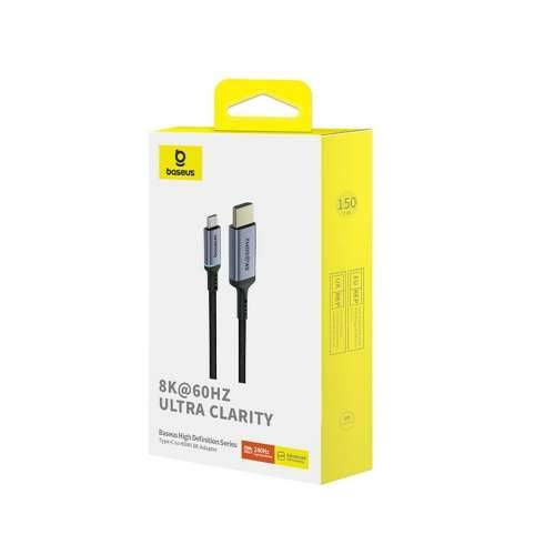 Kabel USB-C u HDMI Baseus B0063370G111-00 Crna 1,5 m Cijena