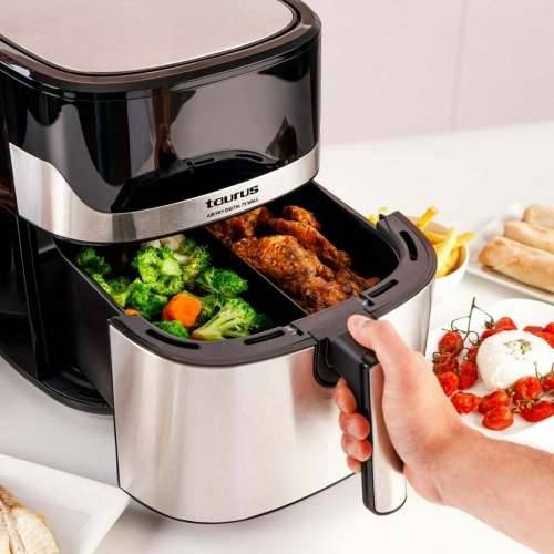 Friteza na Zrak Taurus 973993000 Crna Srebrna 1600 W 6,5 L Cijena