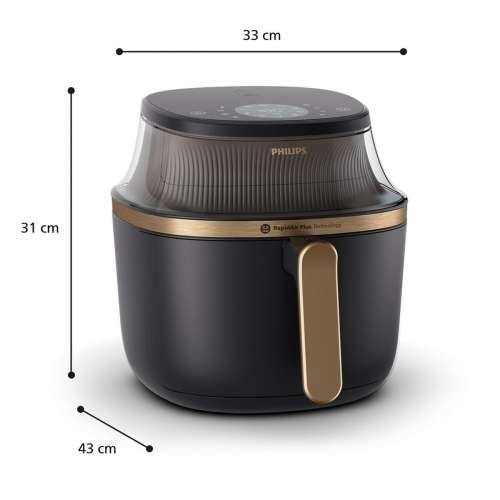 Friteza na Zrak Philips NA332/00 Crna 1700 W 6,2 L Cijena