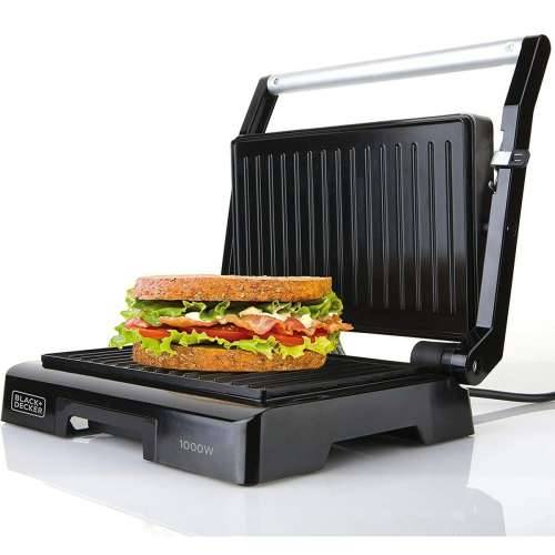 Električni Roštilj Black & Decker ES9680050B 1000 W 23 x 14,5 cm Cijena