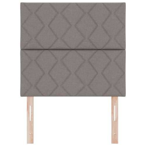 Naslon za glavu dizajn dijamantnih blokova taupe 100 cm tkanina, Naslon za glavu dizajn dijamantnih blokova taupe 200 cm tkanina Cijena