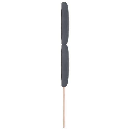 Naslon za glavu s dijamantskim blokovima tamno sivi 100 cm velvet, Naslon za glavu s dijamantskim blokovima tamno sivi 200 cm ve Cijena