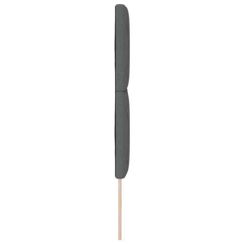Naslon za glavu s dijamantnim uzorkom Tamnosivi 140 cm Materijal Cijena