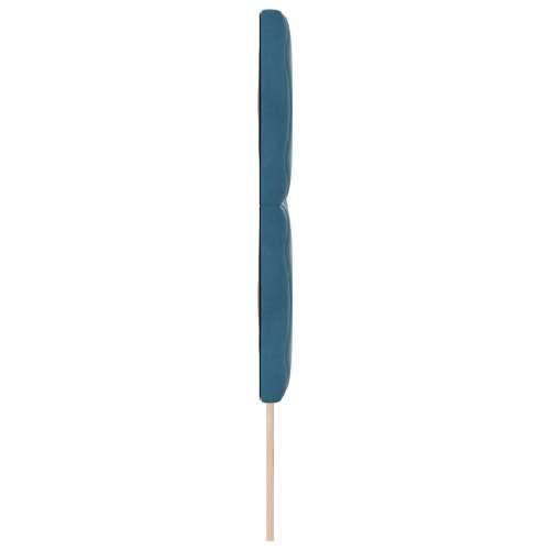 Naslon za Glavu Dijamantni Uzorak Tamno Plavi 140 cm Baršun Cijena