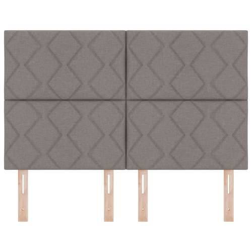 Naslon za glavu Geometrijski Uzorak Smeđesivi 160 cm Poliester Cijena