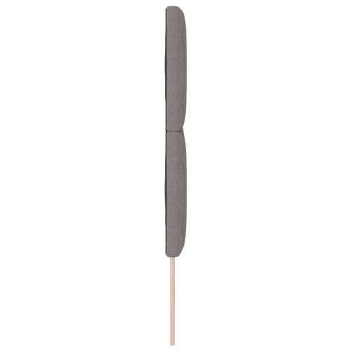 Naslon za glavu Geometrijski Uzorak Smeđesivi 160 cm Poliester Cijena