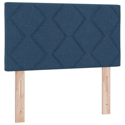 Box Spring Krevet s Madracem Plavi 80x200 cm Tkanina Cijena