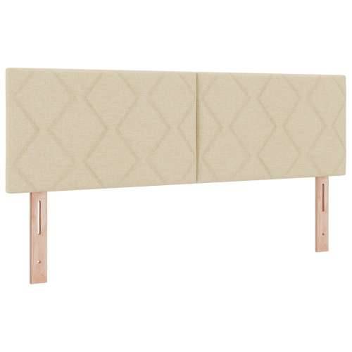 Krevet s kutijom s madracem Krem 140x200 cm Tkanina Cijena