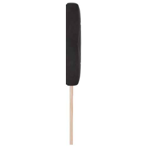 Uzglavlje s Kristalnim Gumbima Crno 180 cm Velur Cijena