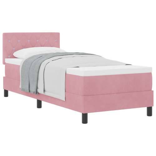 Krevet s dušekom Roze 80x200 cm Baršun Cijena
