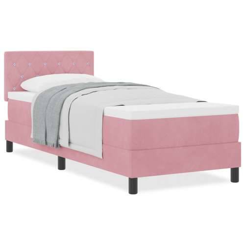 Krevet s dušekom Roze 80x200 cm Baršun Cijena