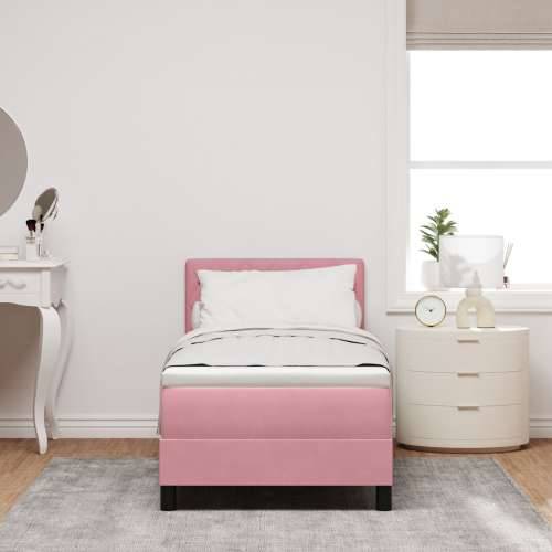 Krevet s dušekom Roze 80x200 cm Baršun Cijena