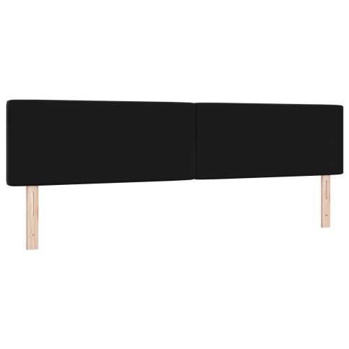 Naslon za glavu s kristalnim gumbima, crni, 200 cm, baršun Cijena