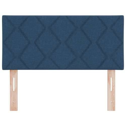 Naslon za glavu s dijamantskim blokovima Plave boje 90 cm Tkanina Cijena