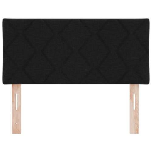 Naslon za glavu s dizajnom dijamantnih blokova crne boje 100 cm tkanina Cijena