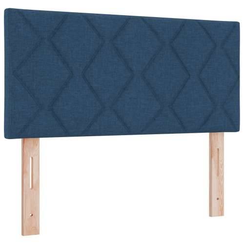 Naslon za glavu s dijamantskim blokovima Plavi 100 cm Tekstil Cijena