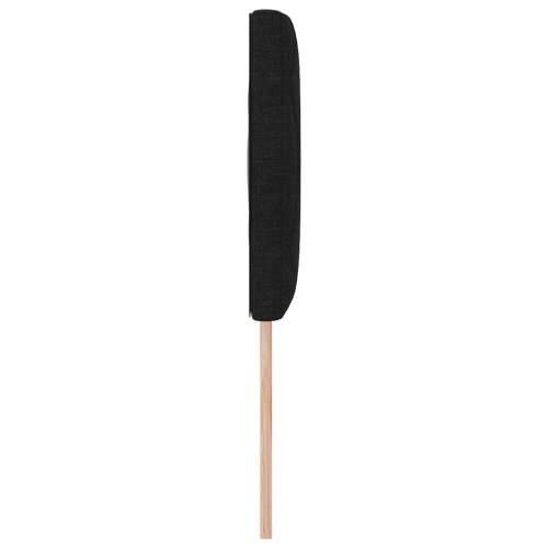 Naslon za glavu dizajn dijamantskih blokova crni 140 cm tkanina Cijena