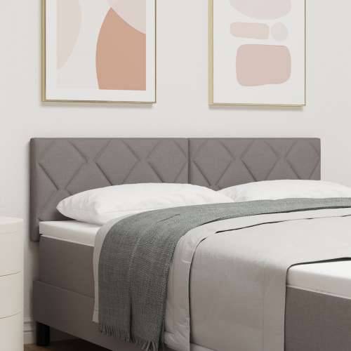 Uzglavlje Dizajn Dijamantnih Blokova Taupe 140 cm Tkanina Cijena