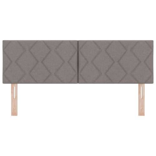 Uzglavlje Dizajn Dijamantnih Blokova Taupe 140 cm Tkanina Cijena