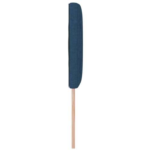 Naslon za glavu dijamantskog uzorka plavi 160 cm tkanina Cijena