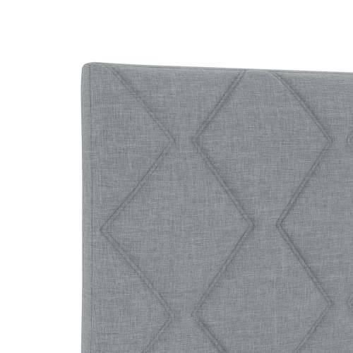 Naslon za glavu Diamond Blocks dizajn svjetlosiva 200 cm tkanina Cijena