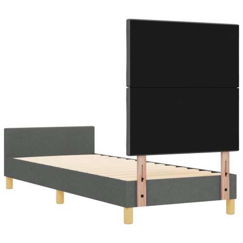 Krevet Sivi 80x200 cm Tkanina Cijena