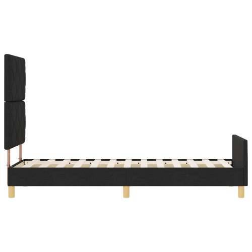 Okvir kreveta Crni 80x200 cm od tkanine Cijena