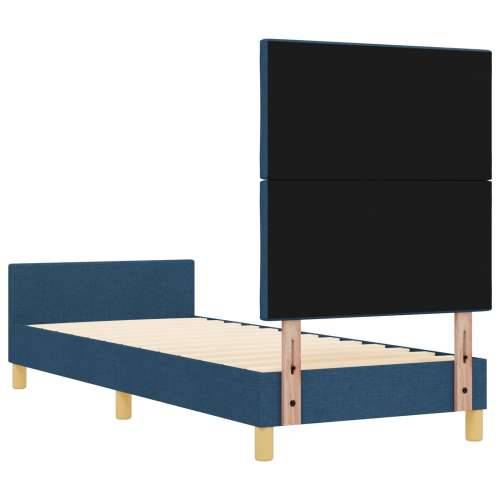 Plavi Krevet 80x200 cm Tkanina Cijena