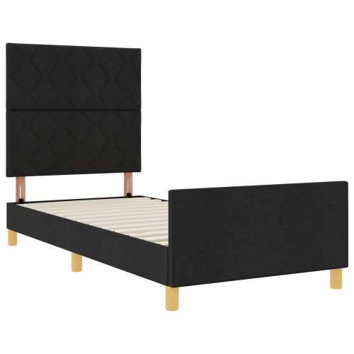 Krevet Crni 90x200 cm Tkanina Cijena