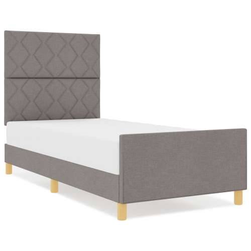 Okvir za krevet od taupe tkanine - 90x200 cm Cijena