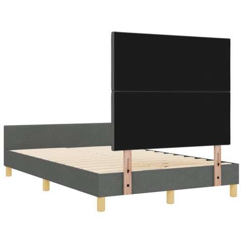 Krevet Tamno Sivi 120x200 cm Tkanina Cijena
