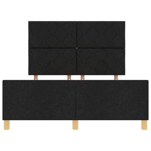 Crni Krevetni Okvir 140x190 cm Tkanina Cijena