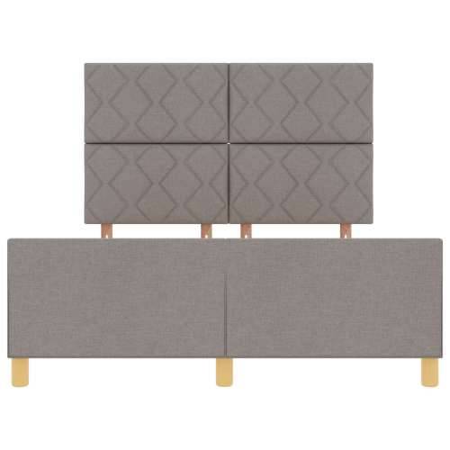 Okvir kreveta Taupe 140x190 cm Tkanina Cijena