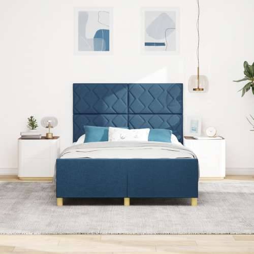 Krevet od plavog platna 140x190 cm Cijena