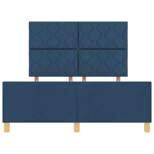 Krevet od plavog platna 140x190 cm Cijena