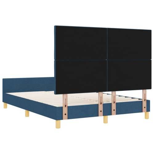 Krevet od plavog platna 140x190 cm Cijena
