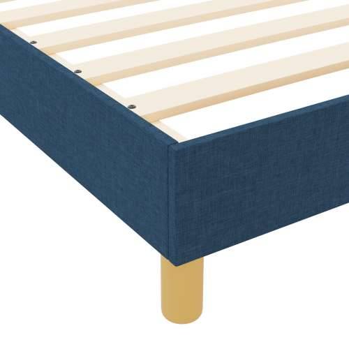 Krevet od plavog platna 140x190 cm Cijena