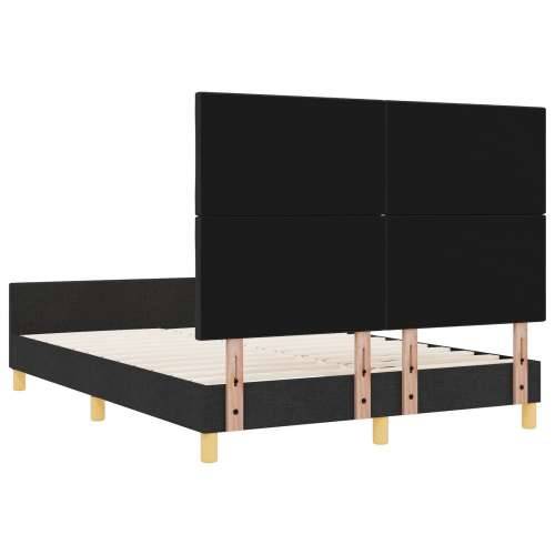 Okvir kreveta Crna 160x200 cm Tkanina Cijena