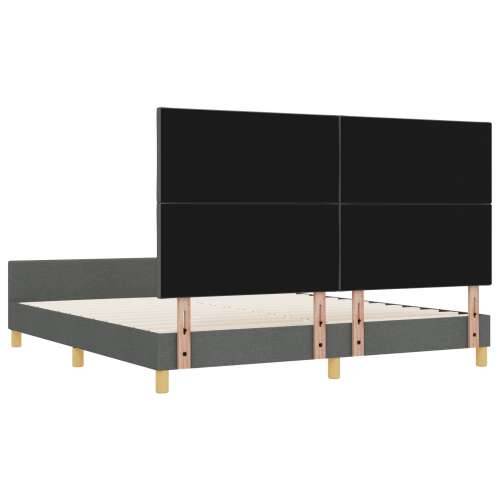 Krevet Tamnosivi 180x200 cm Tkanina Cijena