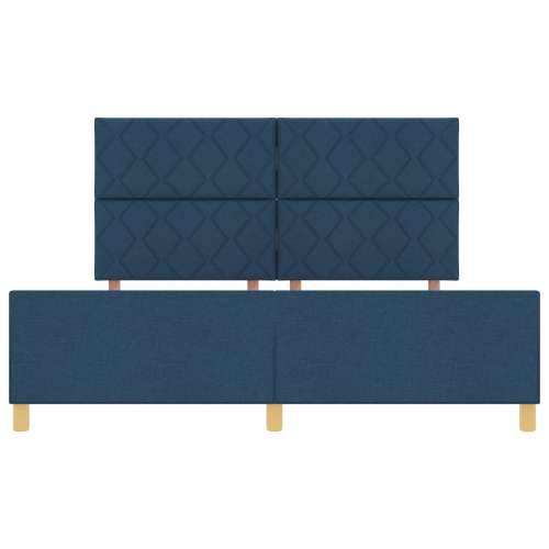 Plavi krevet 180x200 cm od tkanine Cijena
