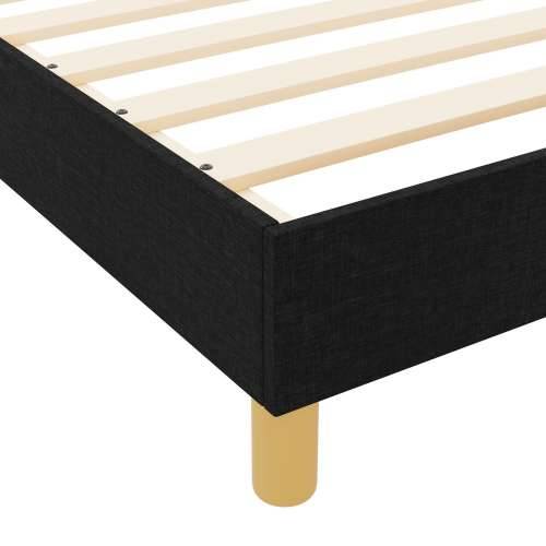 Crni Krevet 200x200 cm od Tkanine Cijena