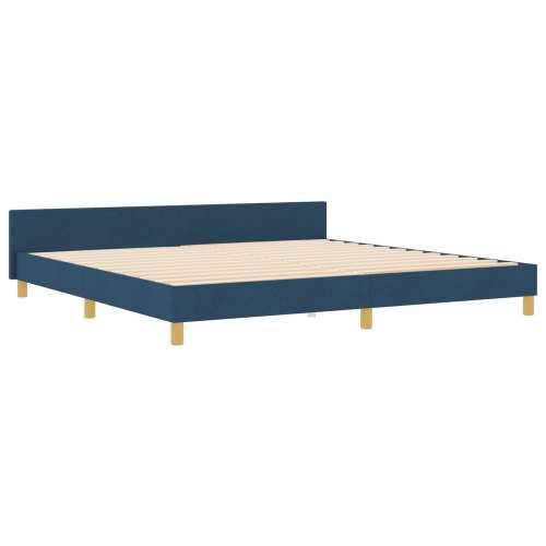 Krevet od plavog platna 200x200 cm Cijena