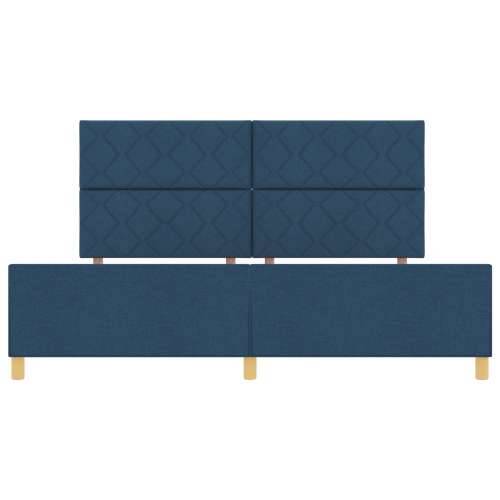 Krevet od plavog platna 200x200 cm Cijena