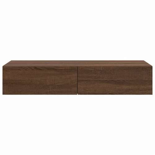 Zidna polica s ladicama smeđi hrast 100x36x19 cm - Smeđi hrast 100 x 36 x 19 cm 1 Cijena