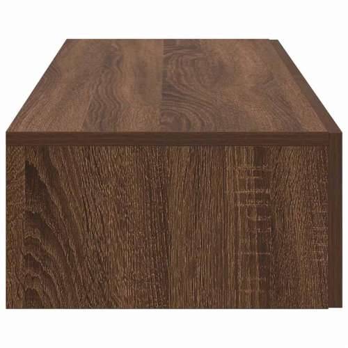 Zidna polica s ladicama smeđi hrast 100x36x19 cm - Smeđi hrast 100 x 36 x 19 cm 1 Cijena