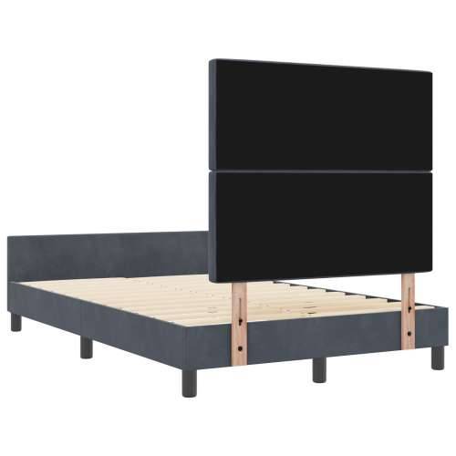 Krevet Sivo 120x200 cm Baršun Cijena