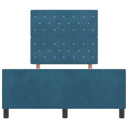 Okvir kreveta tamnoljubičasta 120x200 cm baršun Cijena